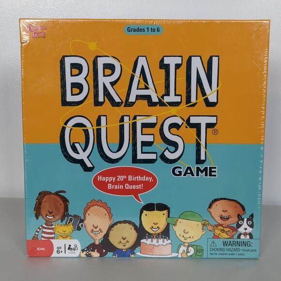 Brain Quest NIB Game for Grades 1 to 6 - Picture 1 of 8